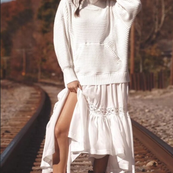 Daily Practice Anthropologie Chunky Oversized Twofer Turtleneck Sweater Dress 2X - Picture 3 of 3